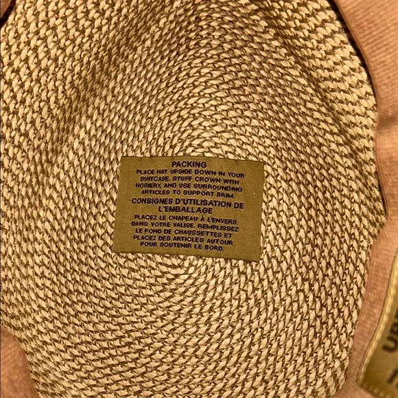 Eric Javits Squishee Bayou Fedora Woven hat in Peanut - Picture 9 of 12